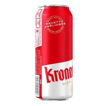 Image de Bière blonde KRONENBOURG, 4,2° - Canette