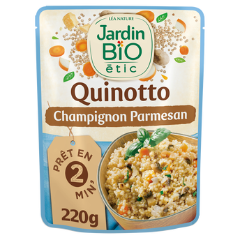 Image de Quinotto champignon parmesan bio façon risotto JARDIN BIO