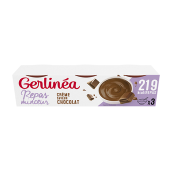 Image de Coupelle Crème chocolat,  repas minceur GERLINEA  - x 3