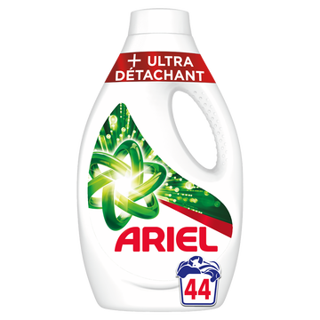 Ariel Lessive Liquide Détergent Utra Ariel X44 Doses 2,200ml