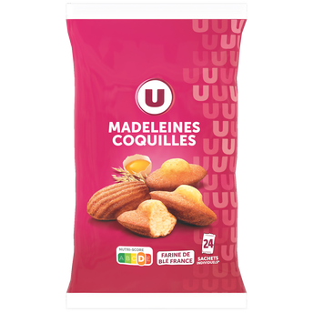 Image de U
Madeleines coquilles Nature