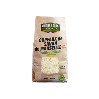 Image de MAITRE SAVON DE MARSEILLE - Lessive en poudre - Soin Laine et linges délicats - 24 lavages - 750