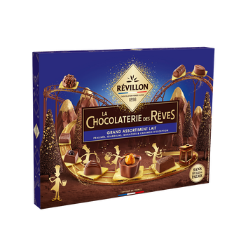 Image de La Chocolaterie des rêves collection lait REVILLON