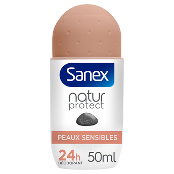 Image de Déodorant pierre d'alun peaux sensibles SANEX bille