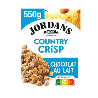 Image de Céréales Country Crisp au chocolat au lait JORDANS