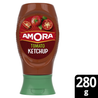 Image de Ketchup nature top down AMORA, flacon souple de
