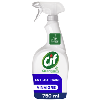 Image de Nettoyant ménager anti-calcaire spray CIF