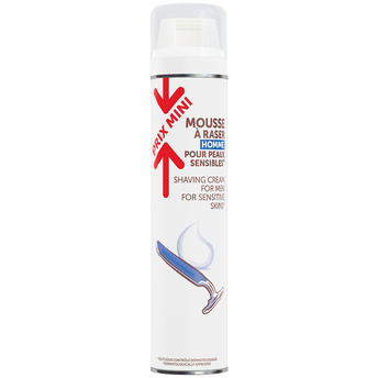 Image de Mousse à raser peaux sensibles PRIX MINI