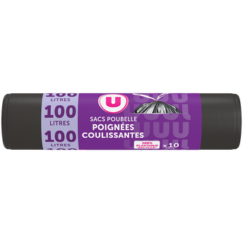 Image de U
Sacs poubelle 100% recyclé liens coulissants