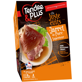 Image de Jarret de porc cuit, TENDRE ET PLUS, France, 1 pièce 800 g