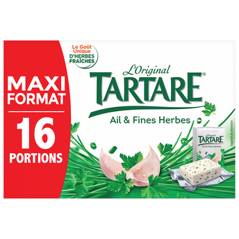 Image de Fromage à tartiner ail et fines herbes TARTARE - 16 portions