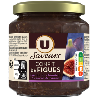 Image de U SAVEURS
Confit de figues  bocal en verre de