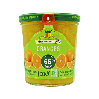 Image de Confiture d'orange bio LES COMTES DE PROVENCE