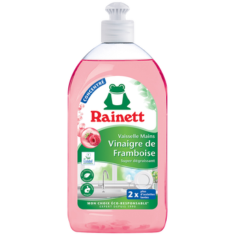 Image de Liquide vaisselle RAINETT ecolabel concentré vinaigre de framboise