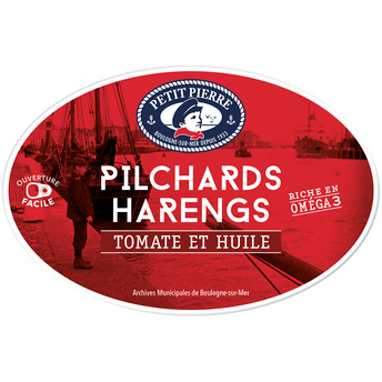 Image de Pilchard harengs tomate & huile msc PETIT PIERRE 1/2