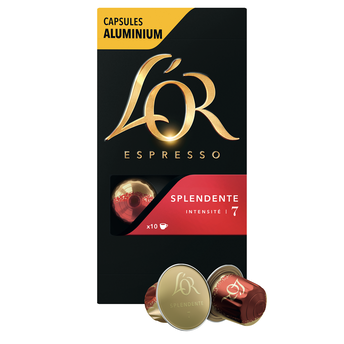 Image de Café capsules L'OR ESPRESSO Splendente N°7 - Compatible NESPRESSO