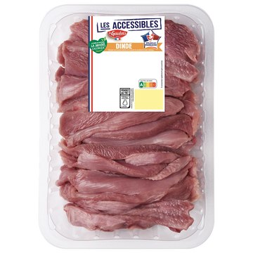 Les Accessibles Sauté De Dinde, Les Accessibles, France, Barquette, 800g