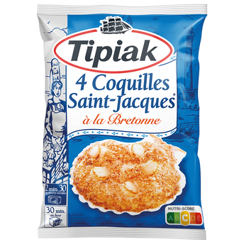 Image de Coquilles St Jacques à la Bretonne TIPIAK