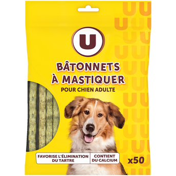 Image de U
Bâtonnets à mastiquer X50 U