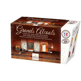 Image de Ballotin alcool chocolats X22 liqueurs assorties ABTEY
