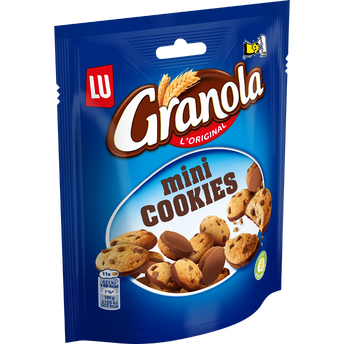 Image de Biscuits mini cookies aux pépites de chocolat GRANOLA - Sachet de
