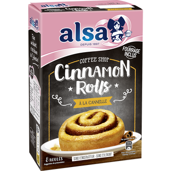 Image de Préparation pour gâteau cinnamon rolls ALSA
