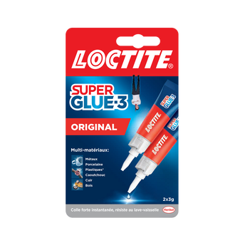 Image de Colle liquide cyanoacrylate super glue 3 LOCTITE-tube 3g