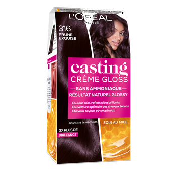Image de Coloration ton sur ton CASTING Crème Gloss, prune