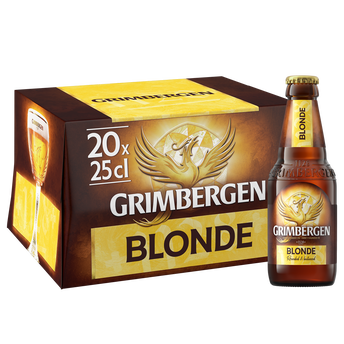 Image de Bière blonde GRIMBERGEN, 6,7° - Bouteilles