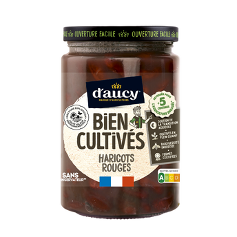 Image de Haricots rouges D'AUCY - Bocal de 380g net