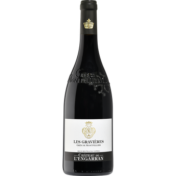 Image de Vin Rouge CVT Languedoc Grès de Montpellier AOP rouge Château de l'Engarran"Les Gravières"