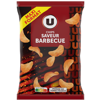 Image de U
Chips classique saveur barbecue  sachet de