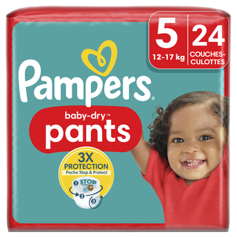 Image de Pampers Baby Dry Pants Couches Culottes CP T5