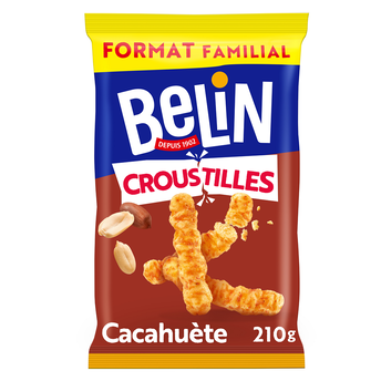 Image de Biscuits apéritifs Croustilles cacahuètes format party BELIN - Sachetde