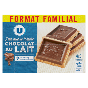 Image de U
Petit Beurre tablette chocolat lait