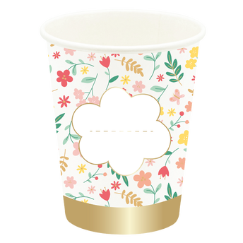 Image de Gobelets Fleur 21cl X6 - MESA