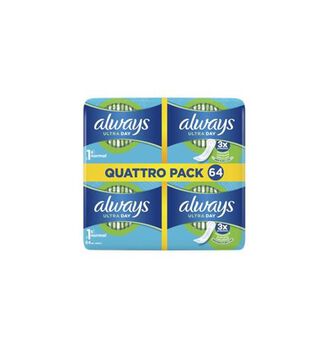 Image de Serviettes hygiéniques normal taille 1 ultra ALWAYS