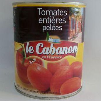 Image de Tomates entières pelées LE CABANON boîte de 4/4