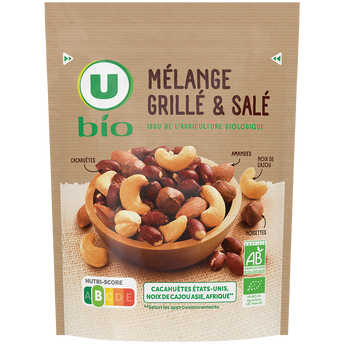 Image de U BIO
Mélange grillé salé , paquet