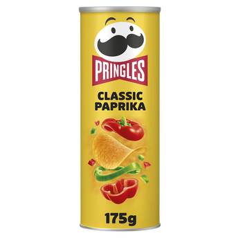 Image de Chips tuiles Paprika PRINGLES - Boîte de