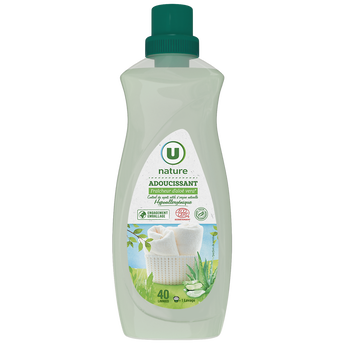 Image de U NATURE
Adoucissant concentré fraîcheur d'aloe vera