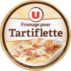 Fromage Au Lait Pasteurise Pour Tartiflette 27 Mg U 500g Super U