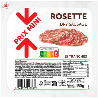 Image de Rosette - x15 tranches