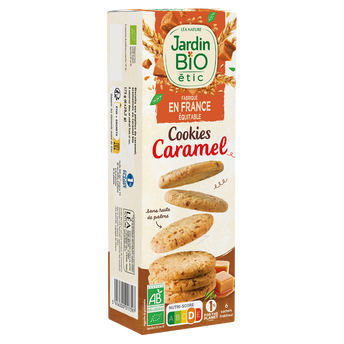 Image de Cookies aux pépites de caramel bio JARDIN BIO