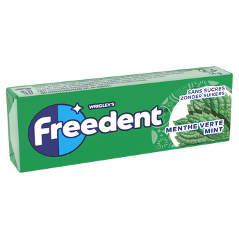 Image de Chewing-gum FREEDENT Menthe verte 10 dragées