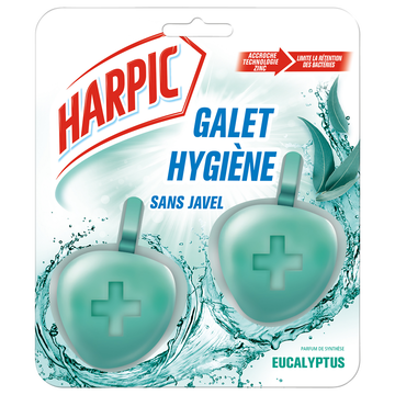 Harpic Bloc Cuvette Galet Sans Javel Harpic