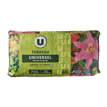 Image de U
Terreau universel 50l - Utilisable en agriculture