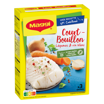Image de Court bouillon légumes et vin blanc Maggi - 150g - 3