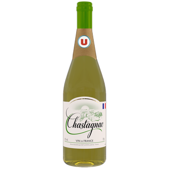 Image de U
Vin blanc Vin de France Chastagnac