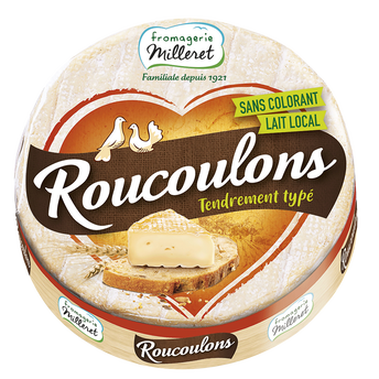 Image de Fromage pasteurisé Roucoulons 30% de MG FROMAGERIE MILLERET